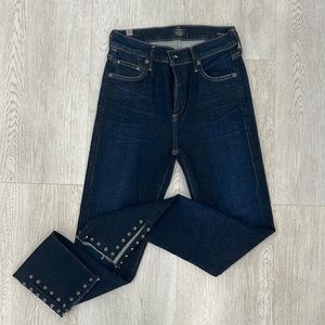 Citizens of Humanity blue jeans!!! WORN ONCE!! Size 26